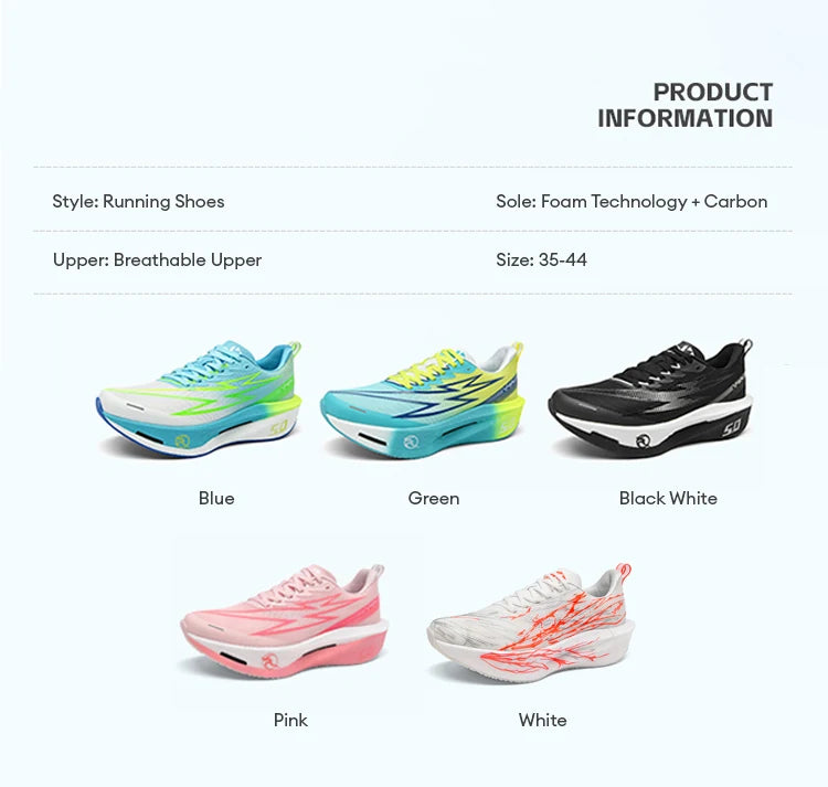 5.0 MIX Carbon Plate Laufschuhe für Damen und Herren – Marathonlauf, stabiler Rückprall, stoßdämpfend, Trainingssneaker