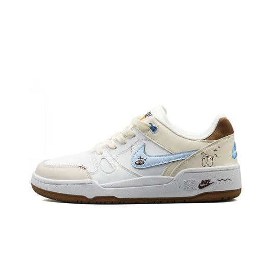Egyedi Nike Full Force cipők | Friss utazási stílus | Kényelmes, sokoldalú, alacsony szárú férfi gördeszkás cipők