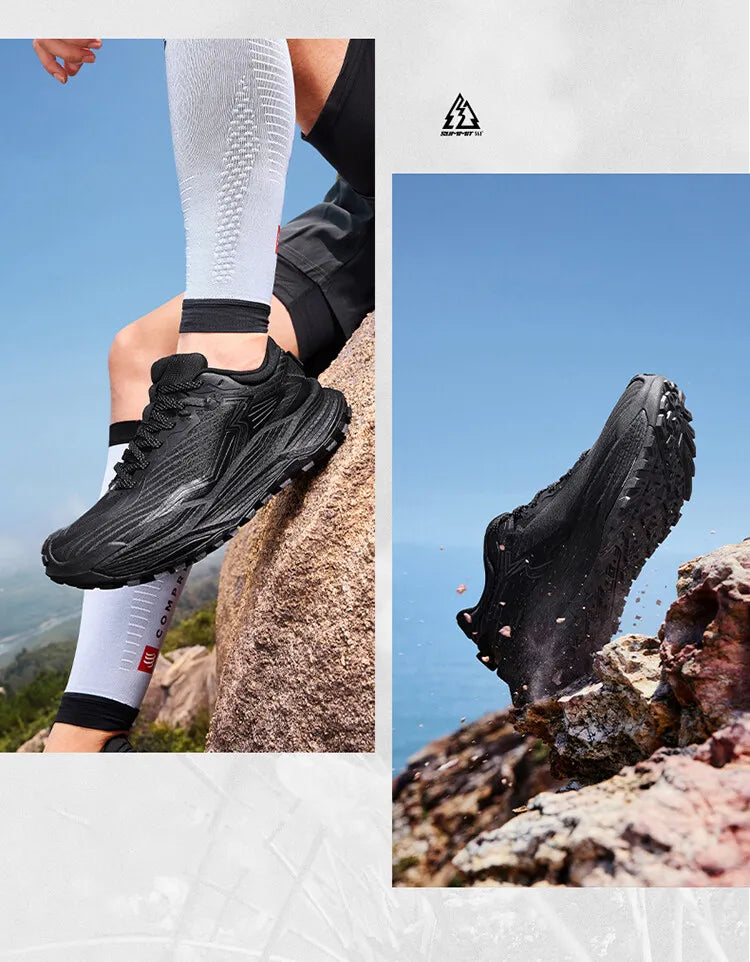 361 Degrees WUXIA 2 löparskor lätta ventilerande dämpande halkfria mjuka mångsidiga sneakers för utomhusvandring herr 672542201
