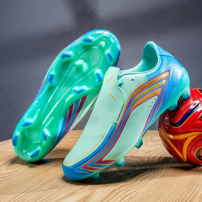 Chaussures de football pour hommes, crampons antidérapants, idéales pour l'entraînement sur gazon et les matchs quotidiens, parfaites pour l'exercice et le football, Chuteira Campo