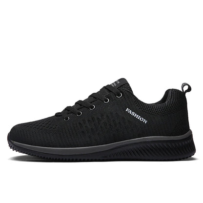 Zapatillas de running para hombre, transpirables, ligeras y cómodas, calzado casual masculino, tenis outdoor slip-on para caminar