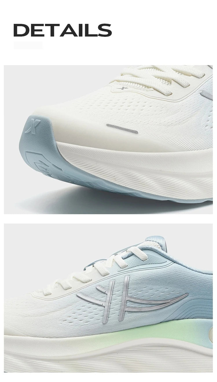 Xtep Cloud Wing 3.0 Men's Running Shoes 2025 Summer New Stability Shock Absorbing Wear Resistant Soft Sole Sneakers 875319110003
