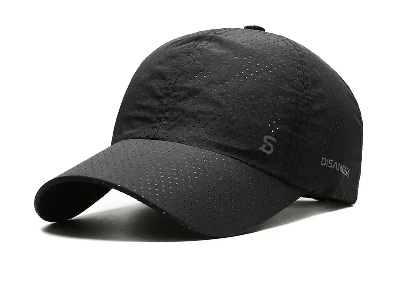 Fashion Design Running Cap Thin Quick Drying Breathable Duck Tongue Outdoor Men's Sun Summer Fishing Avisor Baseball Cap