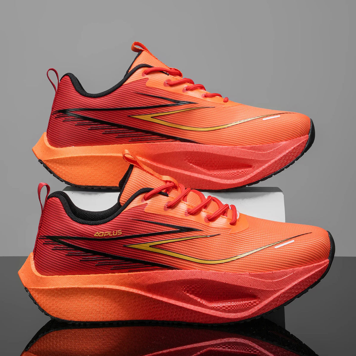 Scarpe sportive unisex alla moda in rete traspirante, scarpe da corsa professionali, scarpe sportive comode con lacci per il fitness all’aperto da uomo