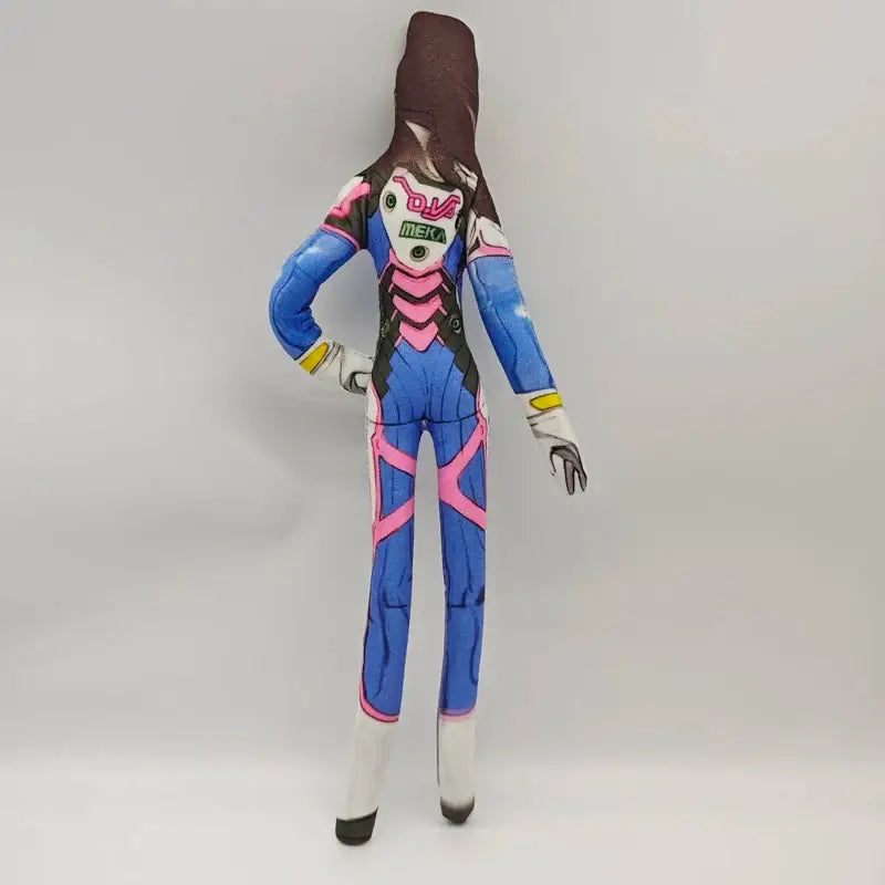 26 cm, varie posture, corpo flessibile in filo metallico, personaggi anime e del gioco Overwatch: D.Va / Doomfist / Genji / Widowmaker, peluche, bambola di peluche
