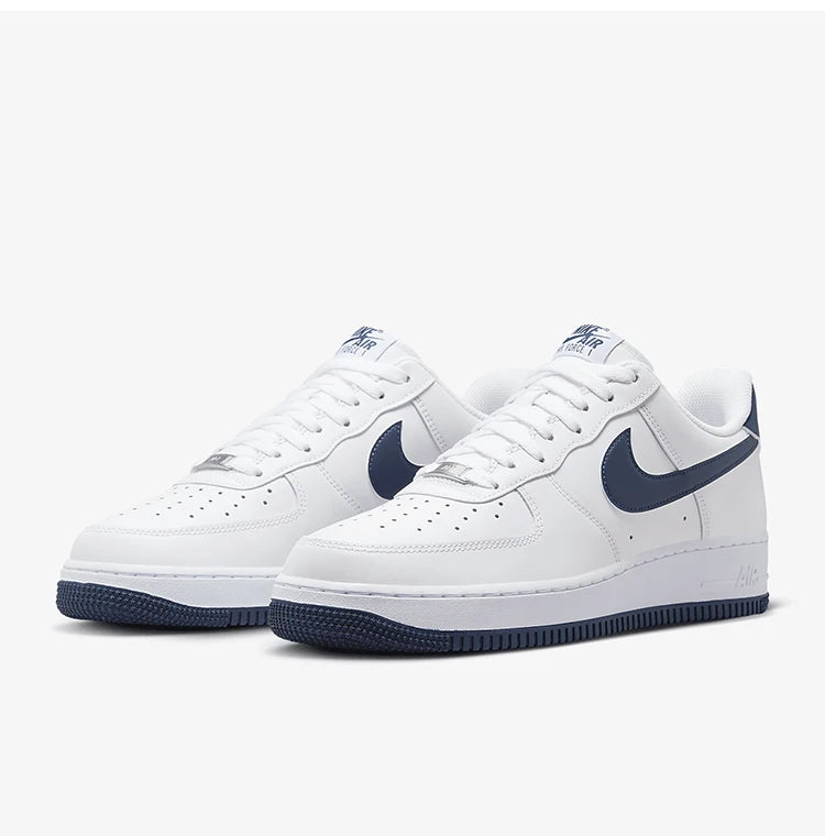 Nike Air Force 1 07 oficiales auténticas para hombre, zapatillas casual resistentes al desgaste FJ4146-104