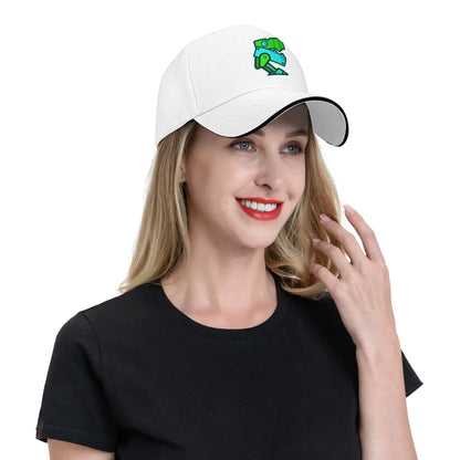 Geometry Game Dash Baseball Cap Casual Unblocked Level Sandwich Hat for Men Women Breathable Headwear Activities
