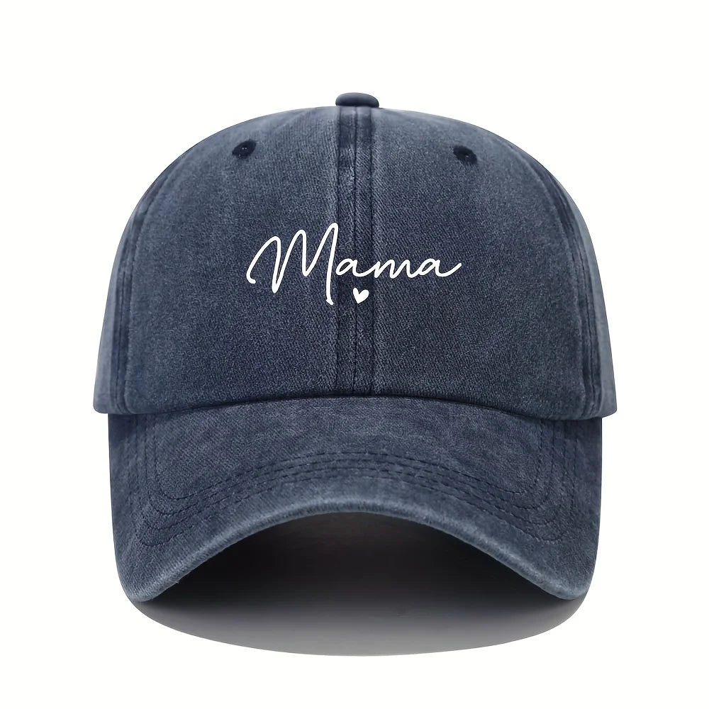 Mama mėgsta raštuotas beisbolo kepures, retro ir madingas moteriškas kasdienes „dad hats“ kepures, lauko sportines kepures su minkštu viršumi