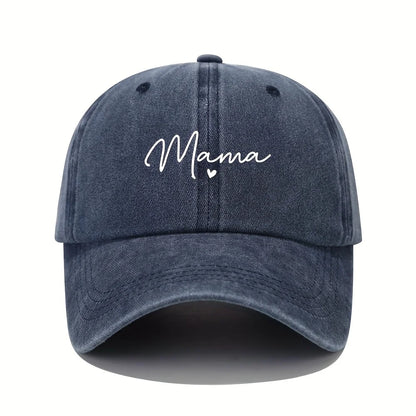 Mama mėgsta raštuotas beisbolo kepures, retro ir madingas moteriškas kasdienes „dad hats“ kepures, lauko sportines kepures su minkštu viršumi