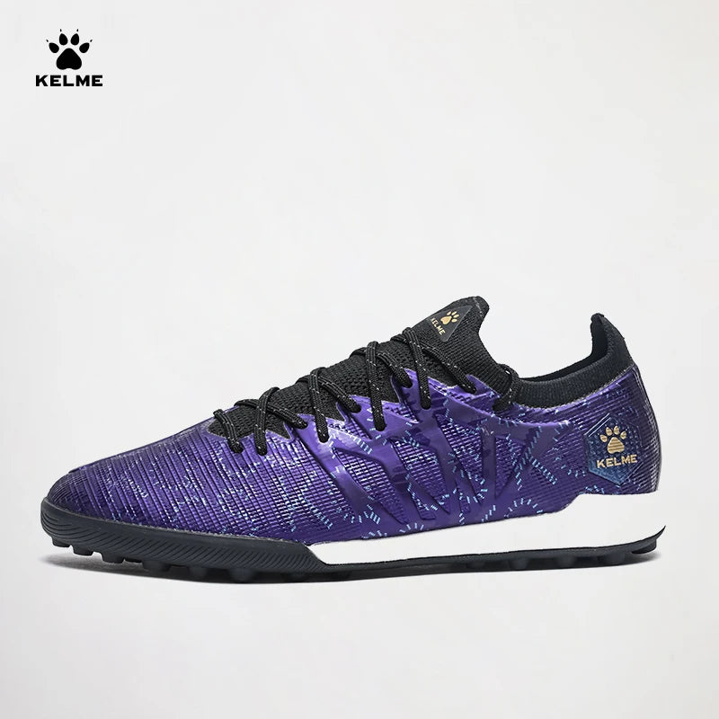 Chuteiras de futebol KELME Adulto para homem Disease Electric 3.0 com pitons curtos MG, profissionais para jogo e treino, respiráveis