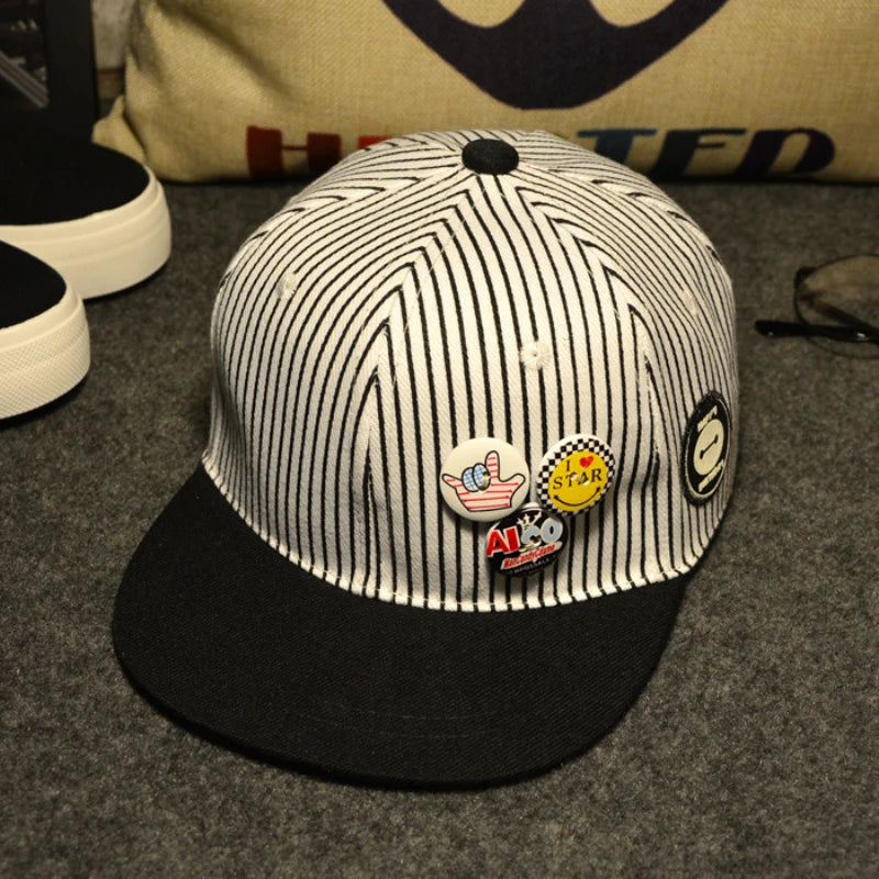Children's Baseball Cap Girls Fashion All-match Korean Version of The Sun-shading Hats Boys Outdoor Street Cool Hip-hop Caps