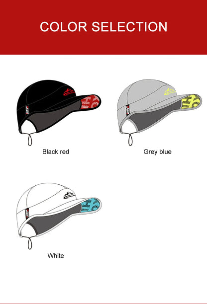 LOOGDEEL Outdoor Sports Running Hat Women Men Quick-drying Breathable Bike Sunshade Headwear Anti-UV Cycling Mountaineering Cap