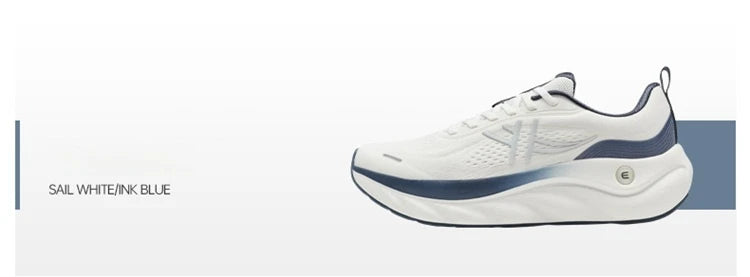 Xtep Cloud Wing 3.0 Men's Running Shoes 2025 Summer New Stability Shock Absorbing Wear Resistant Soft Sole Sneakers 875319110003