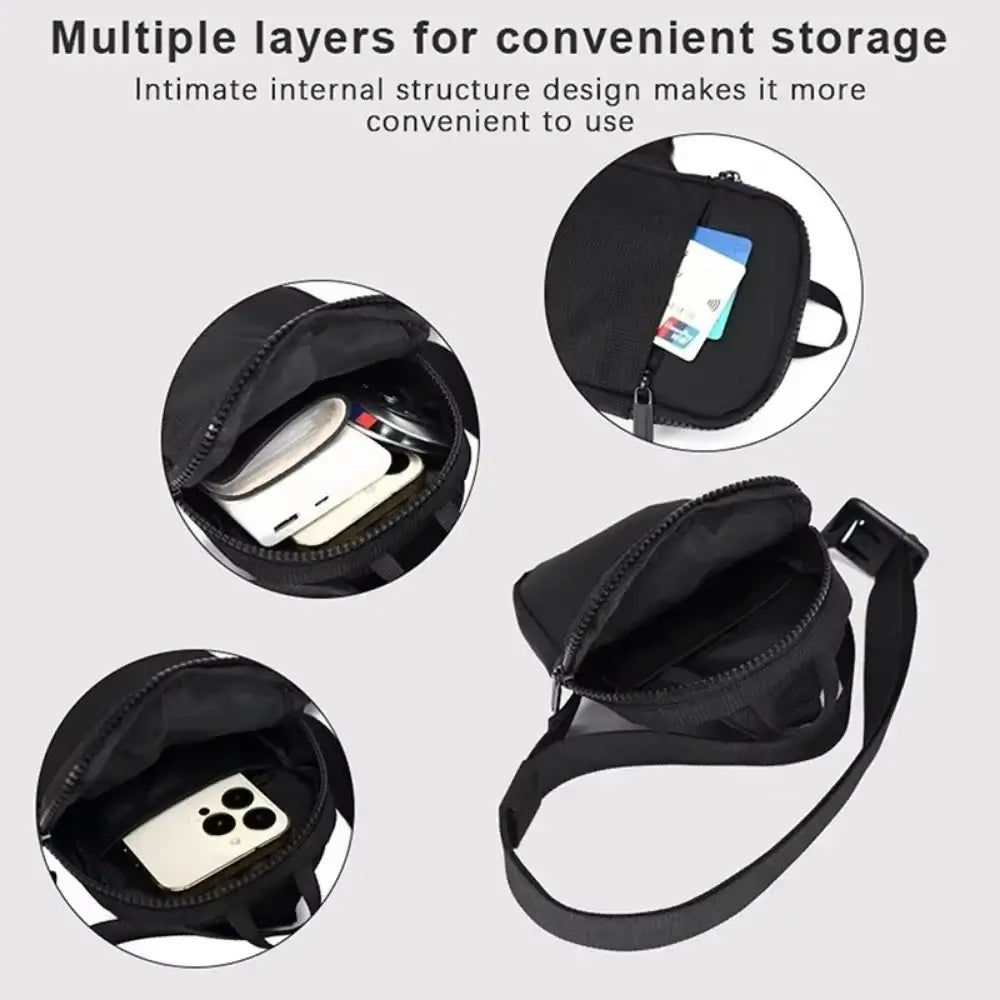 Fortnites Adult Shoulder Bag Sports Casual Lightweight Mini Phone Bags Cartoon Game Figure Printed Men Crossbody Chest Pack Gift