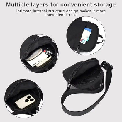 Fortnites Adult Shoulder Bag Sports Casual Lightweight Mini Phone Bags Cartoon Game Figure Printed Men Crossbody Chest Pack Gift