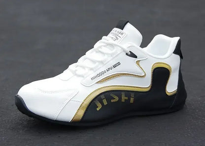 Pánske nepremokavé tenisky z PU kože, ležérna športová obuv, ľahké, priedušné, ploché, neklzkavé tenisky, Zapatillas Hombre