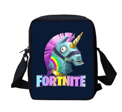 Hot Game Classic FortniteS Boy Girls Printed Shoulder Messenger Bag Child Casual Handbag Men Women Phone Bag Shopping Bag