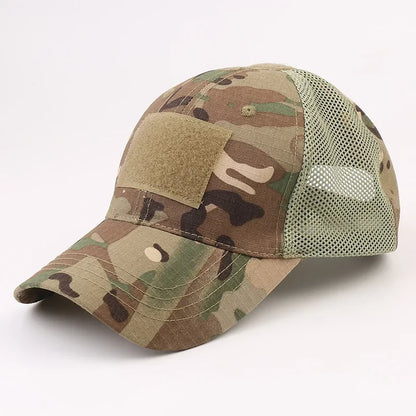 Unisex Sports Outdoor Sunscreen Quick-Drying Hat Men Casual Cap Female Unisex Camouflage Hunting Fishing Army Baseball Cap
