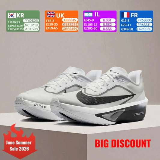 Nike ZOOM FLY 6 – klasyczne, wygodne buty treningowe na co dzień – antypoślizgowe, wytrzymałe buty do biegania z amortyzacją FN8454-100