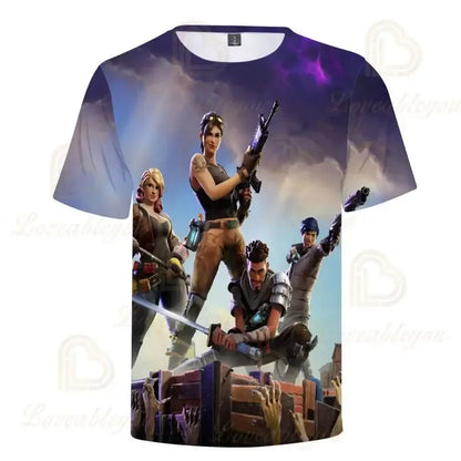 Sweatshirt 3D Fortnite Victory Battle Royale para criança, menino e menina, roupa infantil, tops e T-shirt de herói para adolescentes