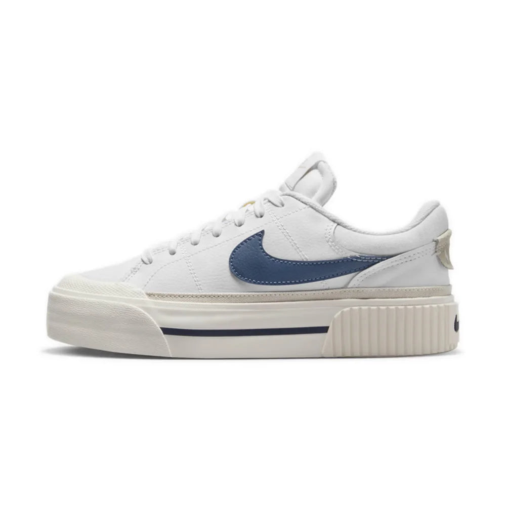 Nike Court Legacy Lift – Højdefremhævende såldesign, komfortabel skridsikker støddæmpning, slidstærke sportssko FZ2606-100