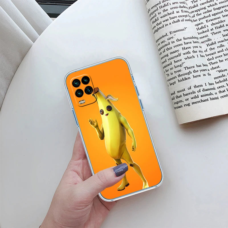 F-Fortnites-Poster Transparent Phone Case for Samsung Galaxy A04 A04S A14 A23 A34 A54 M23 M33 M52 M53
