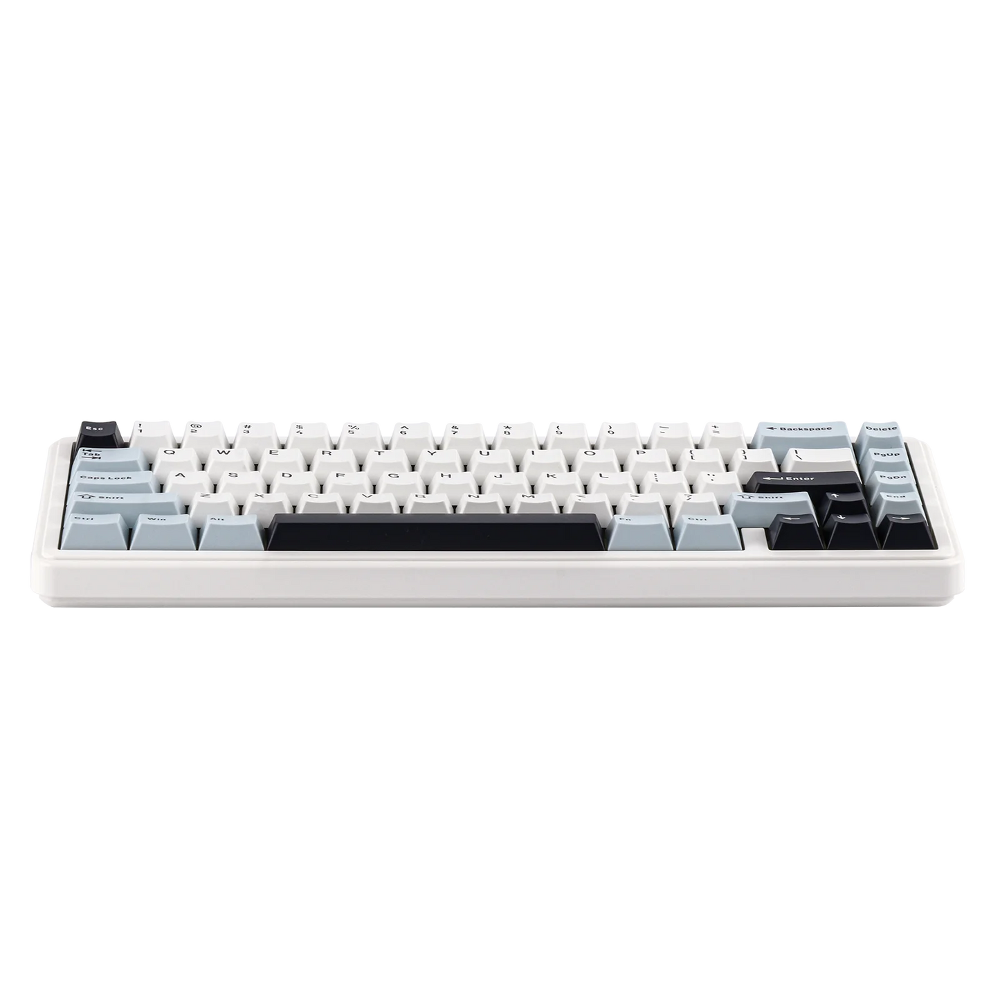 Teclado mecánico EPOMAKER x AULA F65 con distribución 65%, hot-swap, montaje gasket y conexión con cable/Bluetooth/inalámbrica 2.4G para Mac/Win