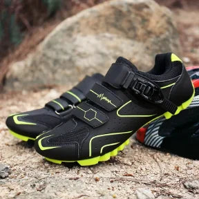 Scarpe da ciclismo unisex con suola rigida – Scarpe da bici da strada 4-Season con pedali a sgancio rapido, ideali per la MTB e gli sport all’aria aperta