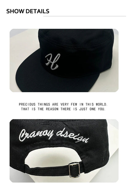 New Men Women Retro Letters Thousand Bird Leopard Print Baseball Hats Sunshade Flat Top Versatile Personal Peaked Caps Fashion