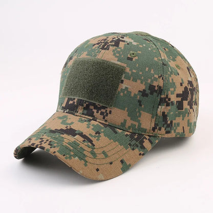 1pc Baseball Caps Camouflage Tactical Outdoor Soldier Combat Paintball Adjustable Hat Summer Snapback Sun Hats for Men Women