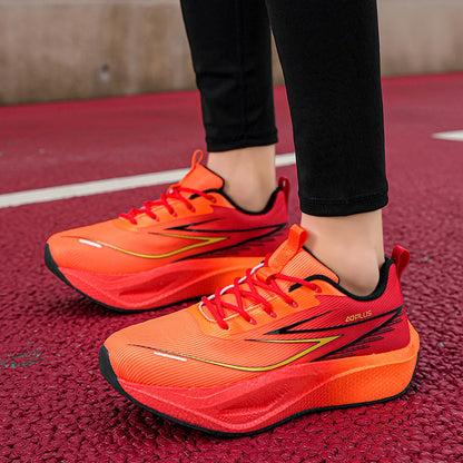 Scarpe sportive unisex alla moda in rete traspirante, scarpe da corsa professionali, scarpe sportive comode con lacci per il fitness all’aperto da uomo