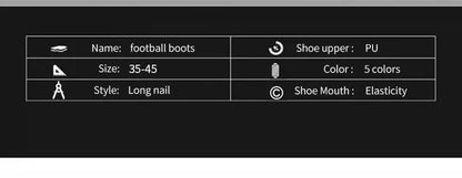 Nuovi scarpini da calcio da uomo, tacchetti FG antiscivolo per allenamento, scarpe da calcio con tacchetti lunghi, da partita, ultraleggeri, per outdoor, dropshipping