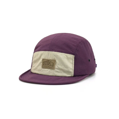 Retro Japanese Style Hip-hop Hats 5 Panel Thin Flat Brimmed Baseball Cap Quick-drying Breathable Sunscreen Hat Unisex