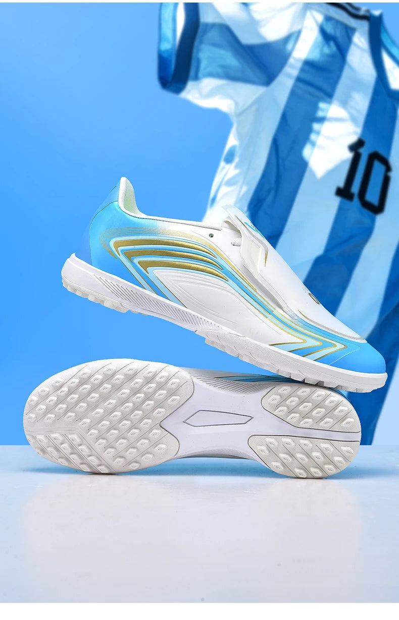 Nouvelles chaussures de football pour hommes, crampons pour femmes, modèle unisexe pour futsal, ultra-légères, TF/FG, chaussures de football professionnelles de haute qualité pour jeunes, baskets.