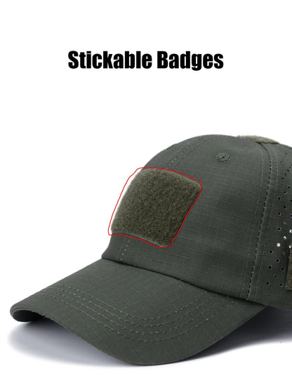 Breathable Camouflage Baseball Cap UV Sun Protection Hat for Outdoor Sports Fishing Camping Hiking Hunting