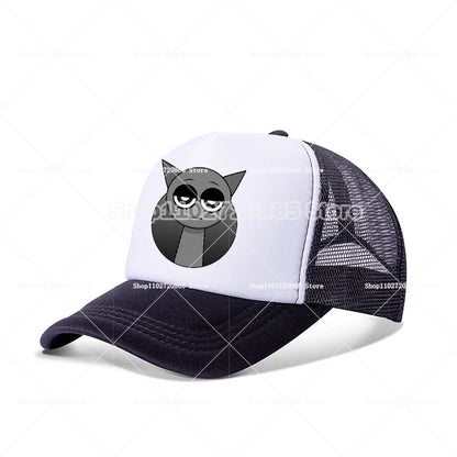 Sprunkis Baseball Cap Simple Fashion Sport Casual Headwear Popular Game Anime Figure Hats Summer Sunscreen Sun Hat Birthday Gift