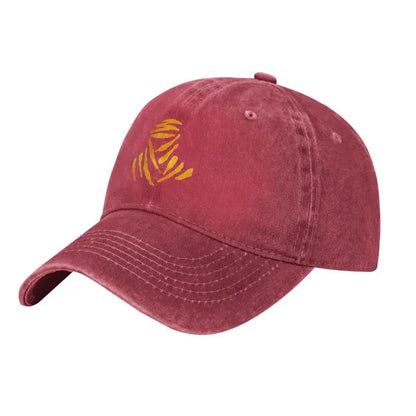 Vintage Racing Off Road D-Dakares Rally Baseball Caps Unisex Style Distressed Washed Sun Cap Travel Unstructured Soft Caps Hat