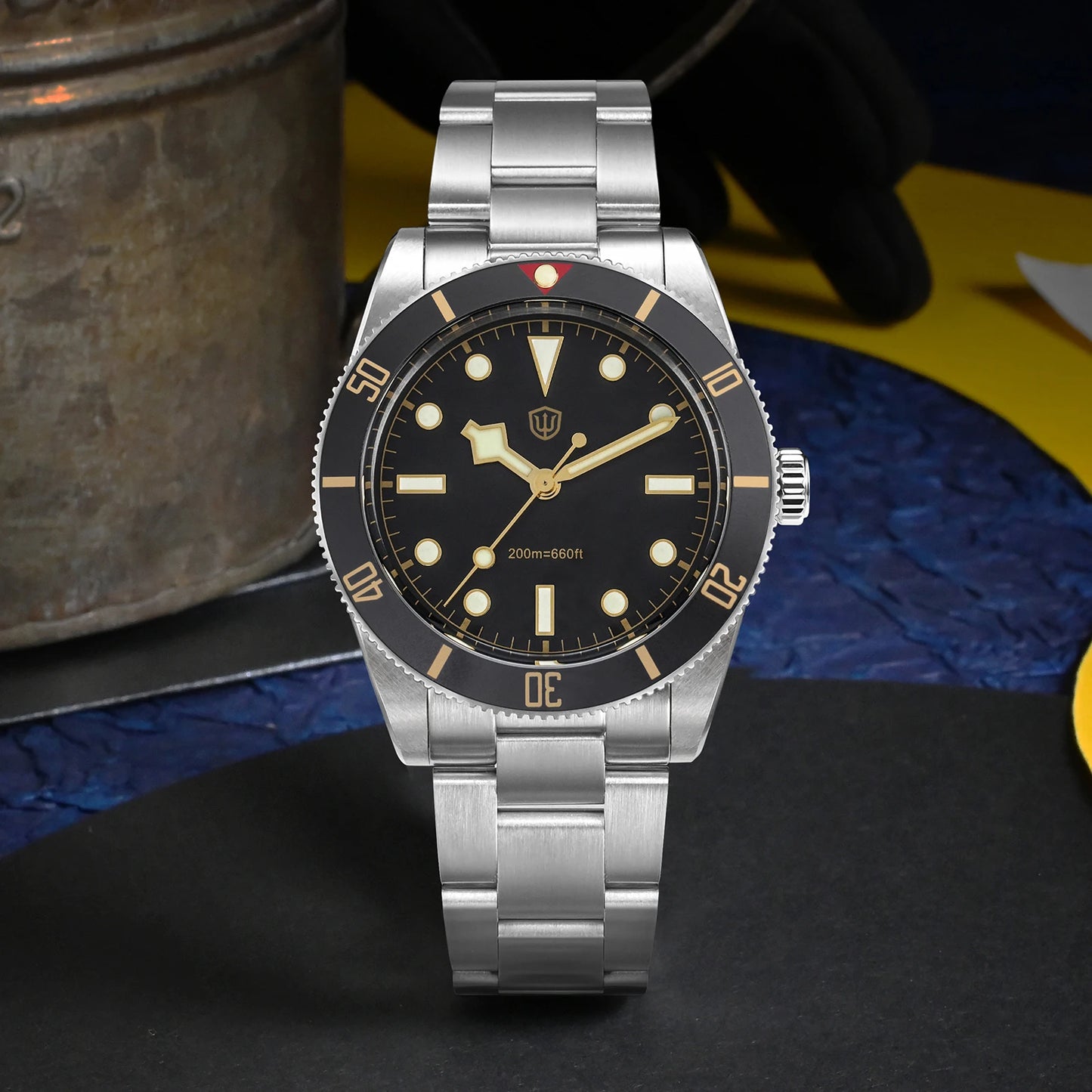 Watchdives WD7922 BB54 Quartz Watches VH31 20Bar Waterproof Luminous Sapphire Crystal Ar 37Mm Fashion Stainless Dive Wrist Watch