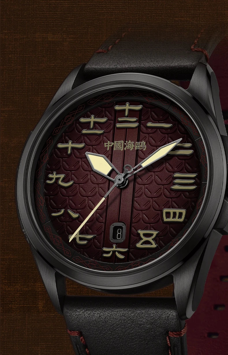 2025 Seagull Mechanical Watch For Men Luxury Vintage Military Watch Luminous Sapphire 100M Waterproof Watches Reloj Hombre 1058H
