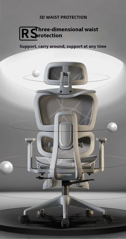 High Back Office Chair 3D Headrest Gaming Chairs Adjustable Computer Relaxing Massage Cadeira Gamer Ergonomic Office Furniture