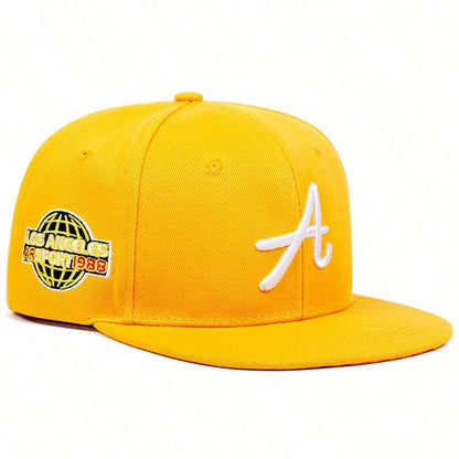 Unisex gotikinės raidės siuvinėjimas, hip-hopo kepurės, pavasario ir rudens lauko reguliuojamos kasdieninės kepurės, apsauga nuo saulės