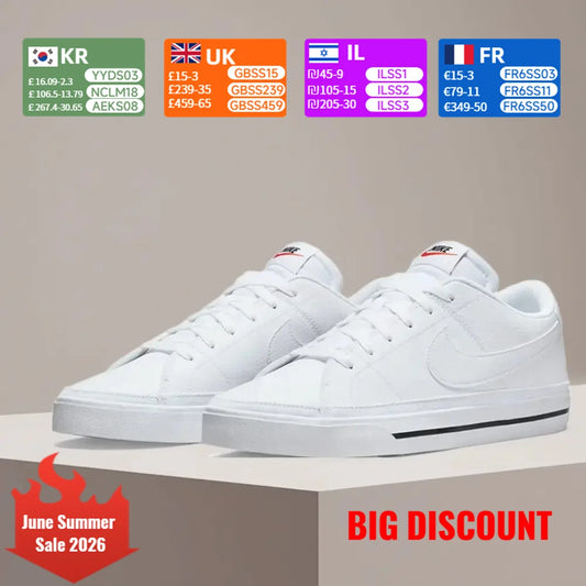 Nike Court Legacy cipő – klasszikus kényelem, párnázottság, csúszásgátló, tartós, mindennapi viseletre alkalmas DH3162-101