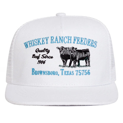 Unisex „WHISKEY RANCH FEEDERS“ siuvinėtos hip-hop stiliaus tinklinės kepurės pavasariui ir vasarai, lauko veiklai, reguliuojamos kasdienio stiliaus beisbolo kepurės, apsaugančios nuo saulės