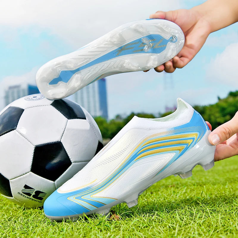 Chaussures de football pour hommes, chaussures de sport pour l’entraînement, chaussures de football confortables pour les jeunes, chaussures de football professionnelles, chaussures de football décontractées.