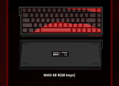 FGG MAD60 Tastiera da Gaming RGB ad Asse Magnetico, dedicata al gioco, Full Key Hot Swap, risposta rapida, tastiera gaming personalizzata entry-level