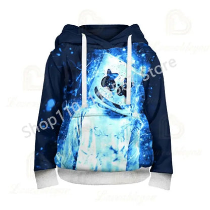 Llama Battle Royale F-Fortnited Hoodies 3D Printed Men Women Children Sweatshirts Boy Girl Kids Streetwear Pullover Green Tops