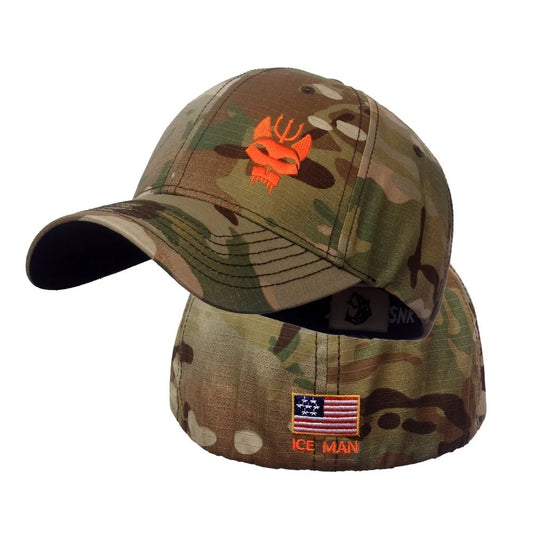 Practical Seal Team Series Baseball Caps Acrylic Fibers National Flag Snapback Hat Cotton Stretchable Hat