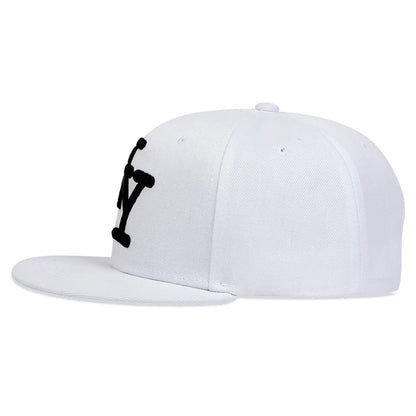 Unisex Letter Embroidery Hip-hop Hats Spring Autumn Outdoor Adjustable Casual Baseball Caps Sunscreen Hat