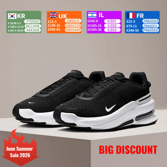 Nike Air Zoom Upturn SC: scarpe da passeggio basse, comode e versatili, ammortizzate, antiscivolo e resistenti, colore nero IB2746-004