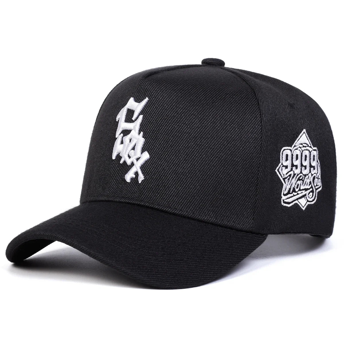 Unisex SOX 9999 Letter Embroidery Baseball Caps Adjustable Casual Hats Spring and Autumn Outdoor Sunscreen Hat